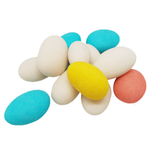 HUEVOS ALMENDRAS COLORES 1KG